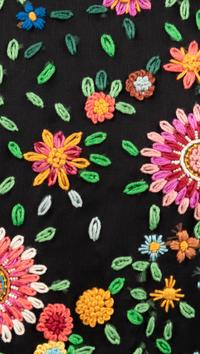 Two Christian Dior Embroidered Skirts