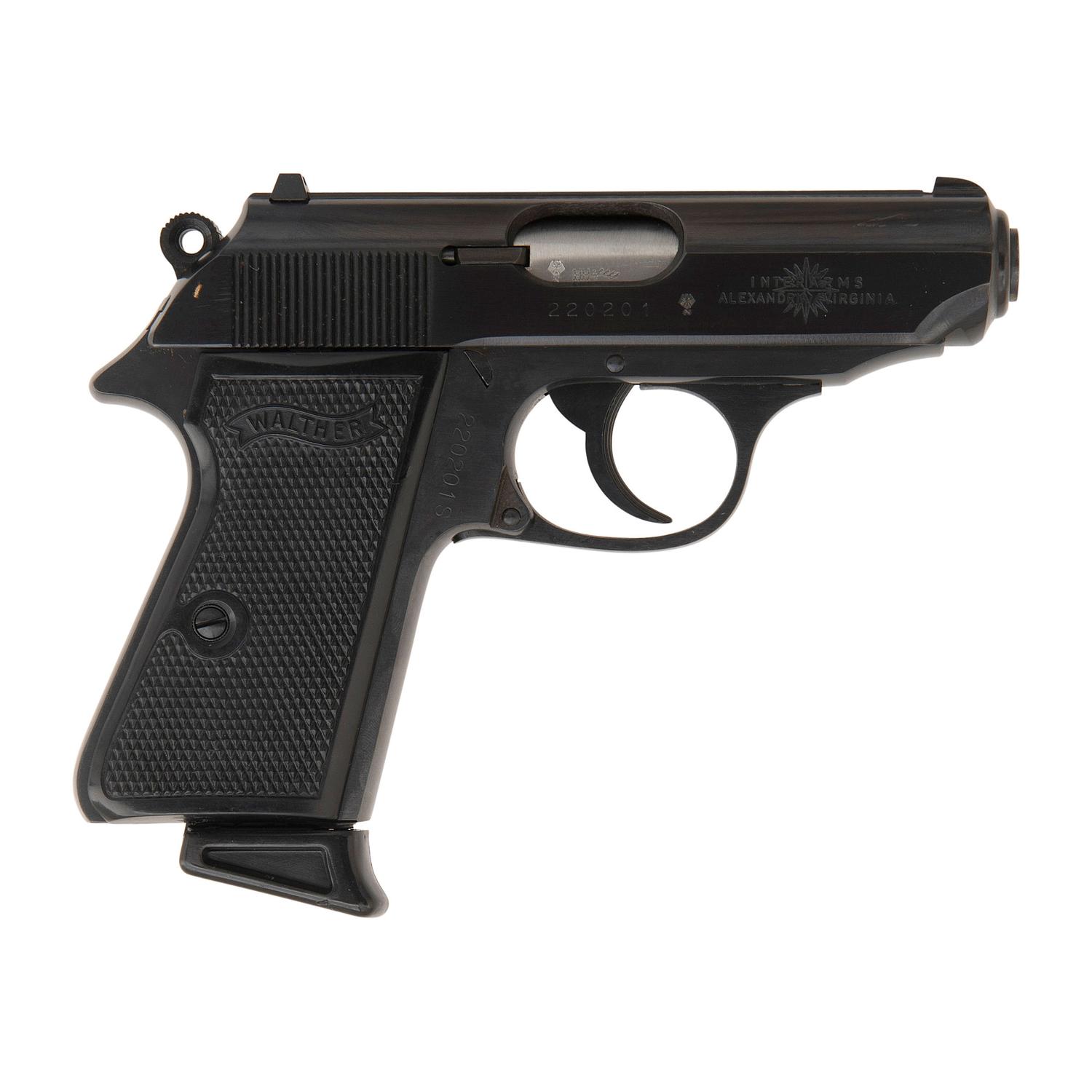 *West German Walther PPK/S .380 in Case Second of Three Consecutively Numbered Guns