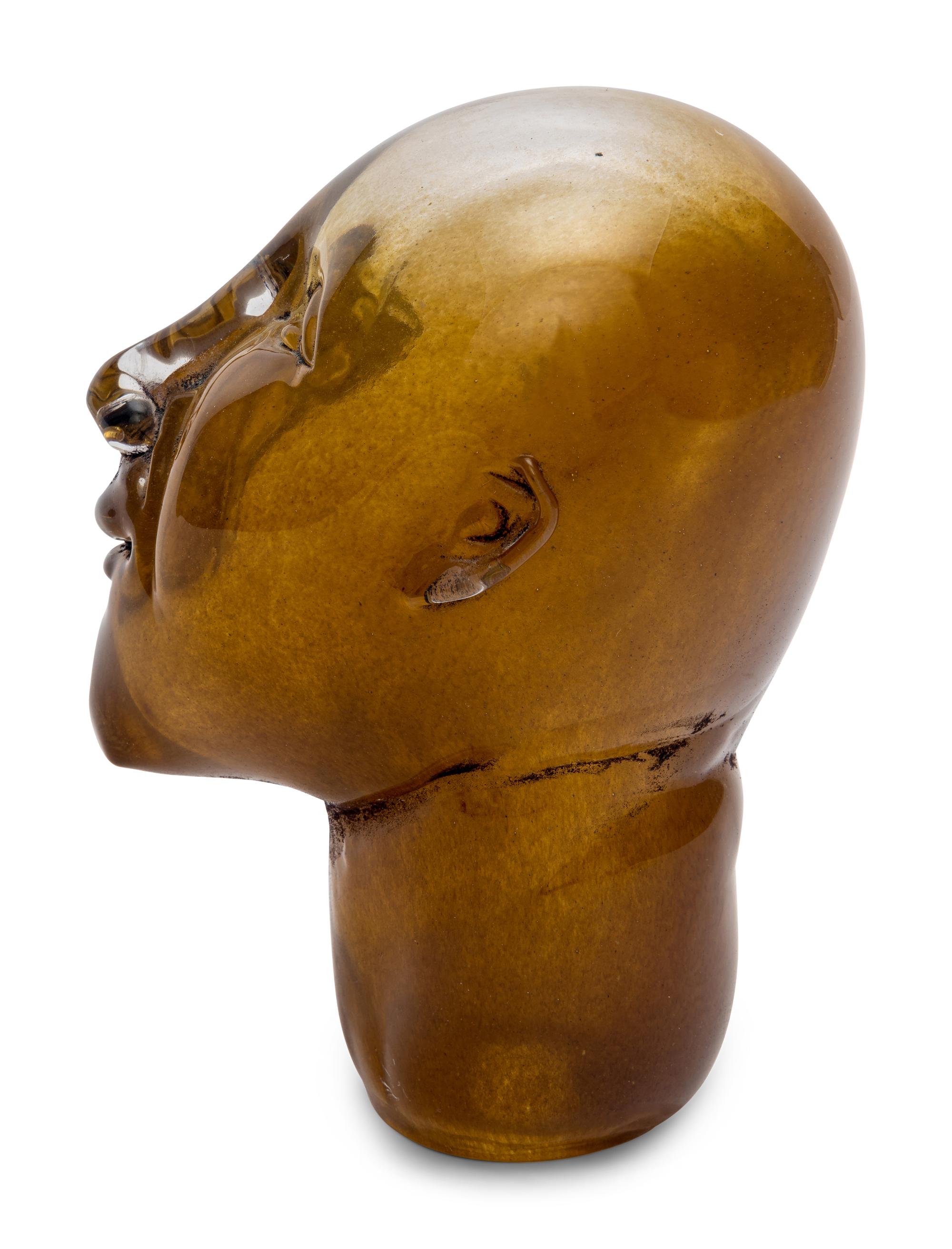 Amber Winking Head, 2007
