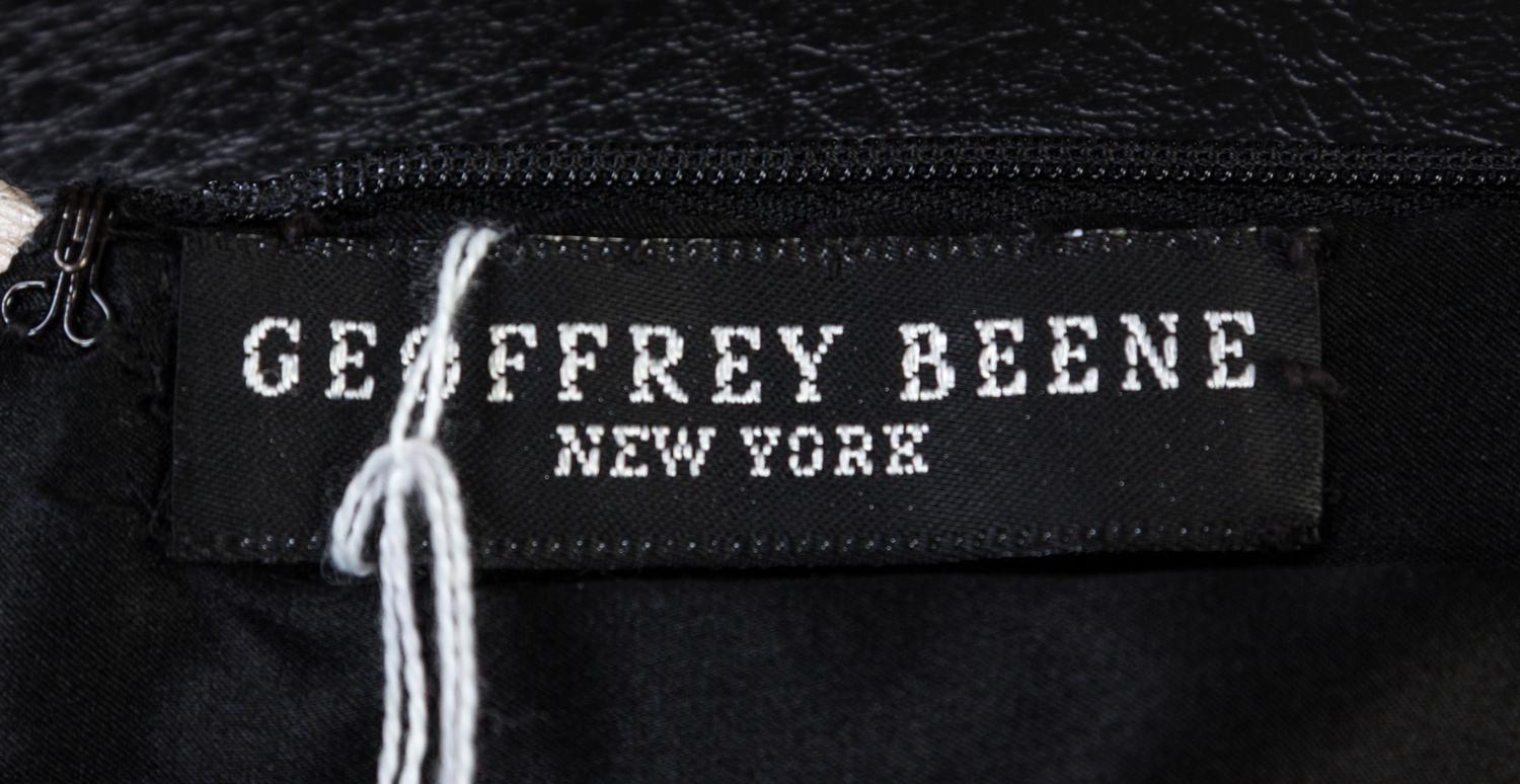 A Geoffrey Beene Black Dress, Size 10.
