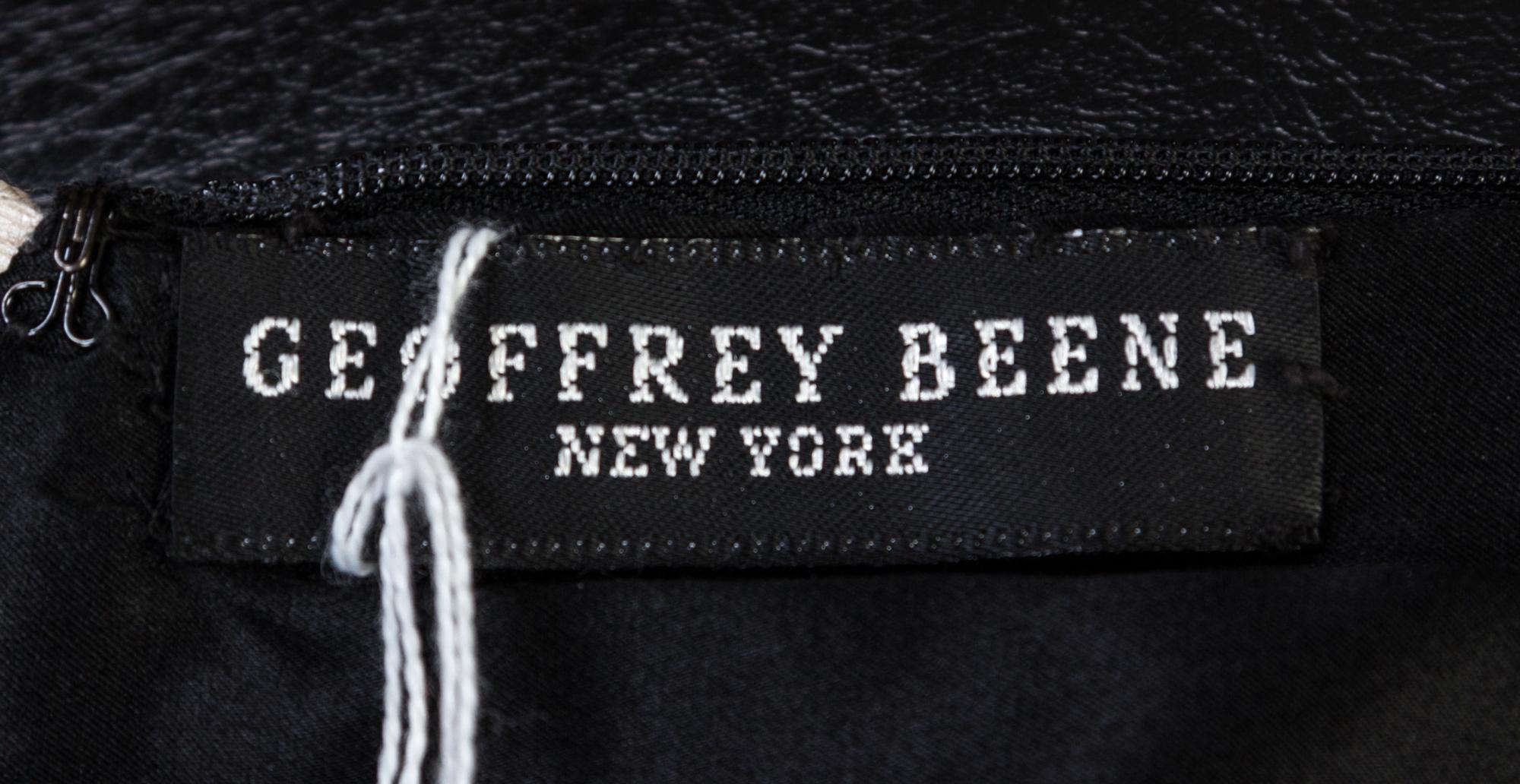 A Geoffrey Beene Black Dress, Size 10.