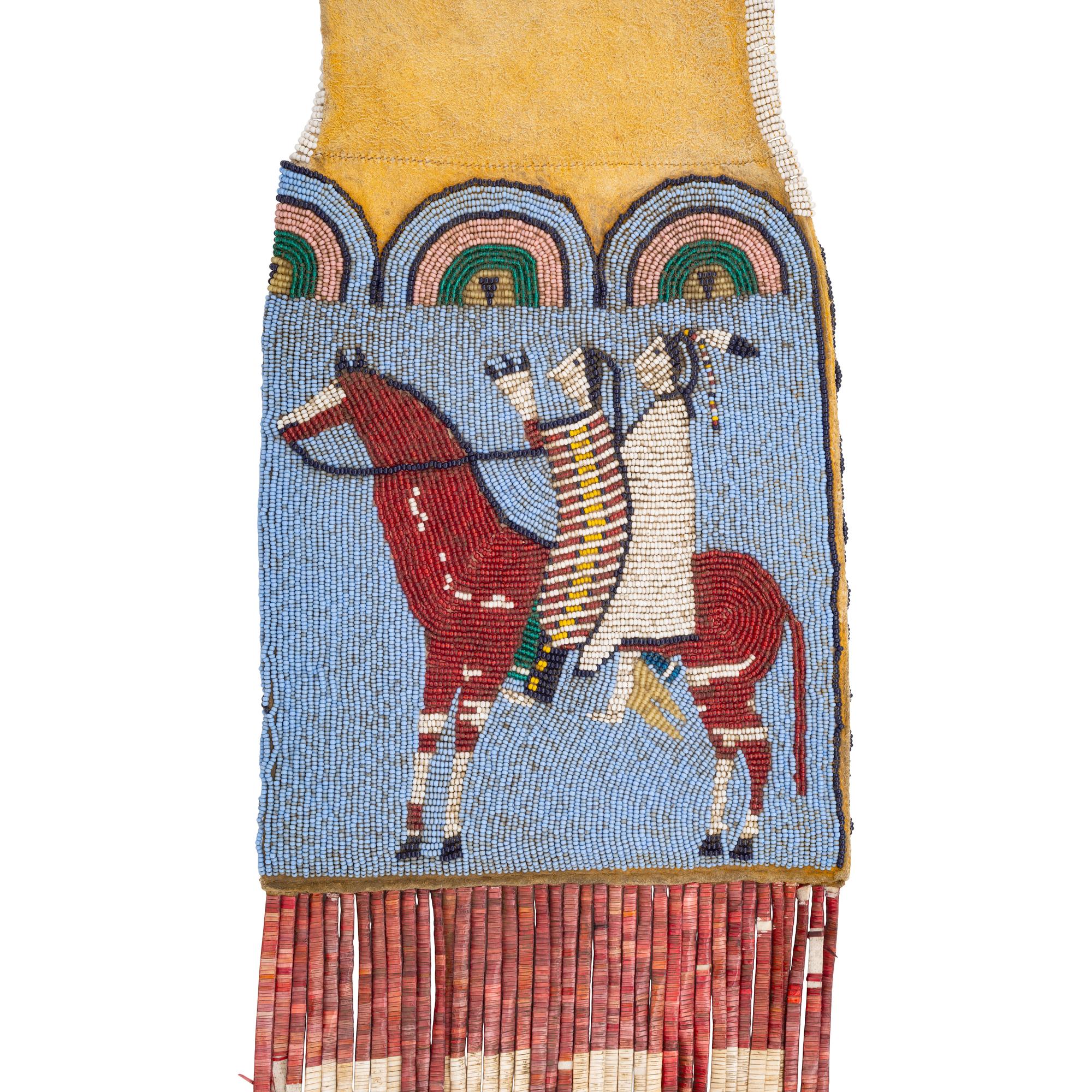Reproduction, Minneconjou Lakota Pictorial Tobacco Bag