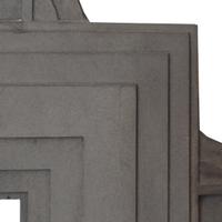 A Cast Aluminum Fragment from Chicago's Lake Shore Drive 38" W x 5.5" D x 39.5" H — United States, Circa 1937