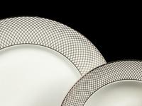 A Rosenthal Platinum Grail Porcelain Dinner Service