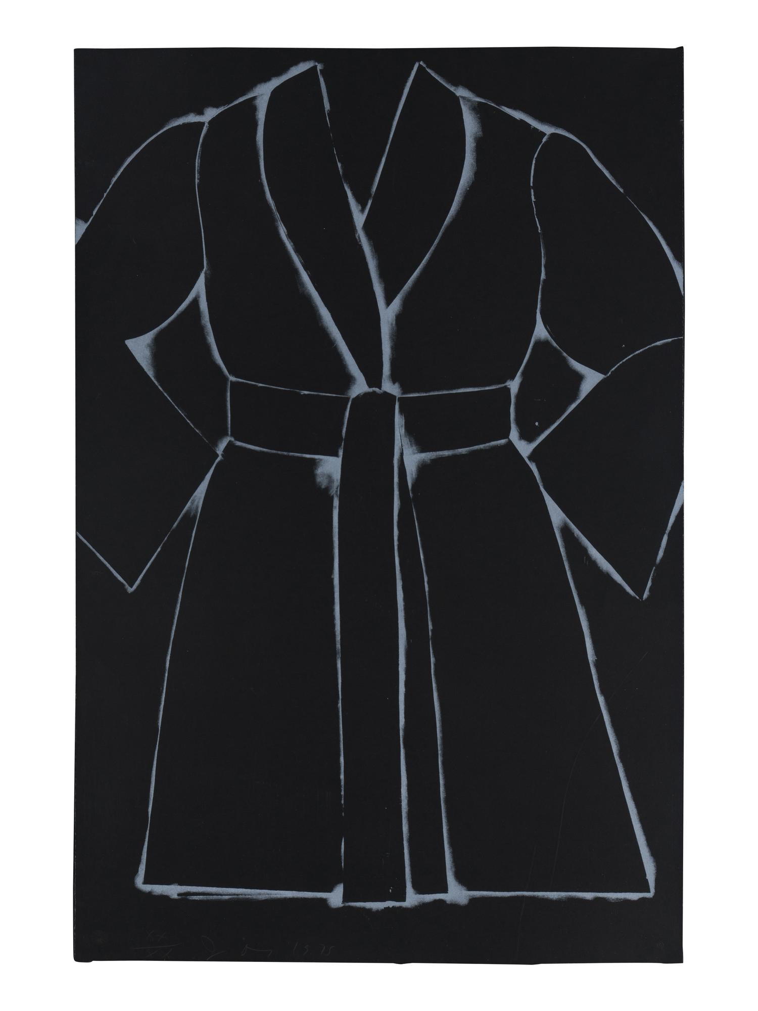 The Black and White Bathrobe , 1975
