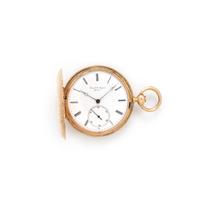 DAVID I. MAGNIN, 18K HUNTER CASE POCKET WATCH