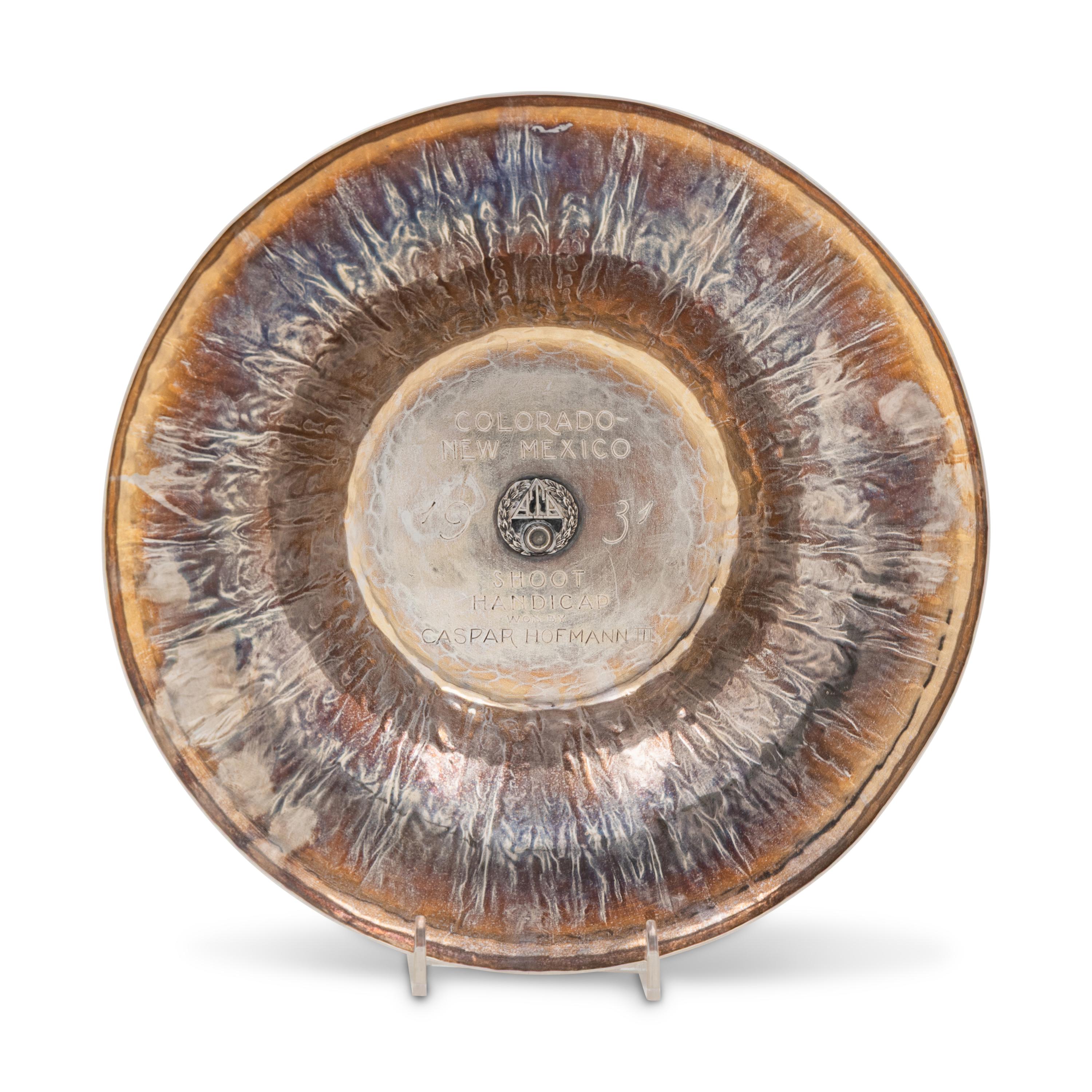 An American Arts and Crafts Silver Presentation Bowl