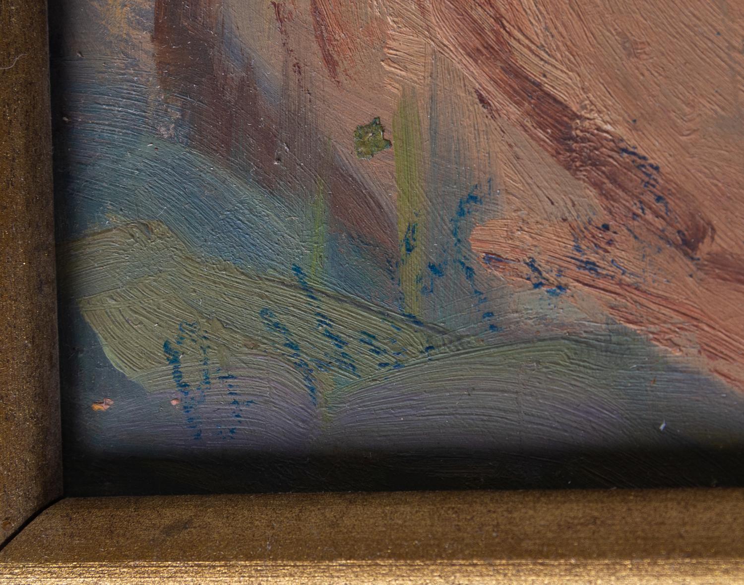 B. Hufford (20th century) Brownsburg Landscape, PA oil on…