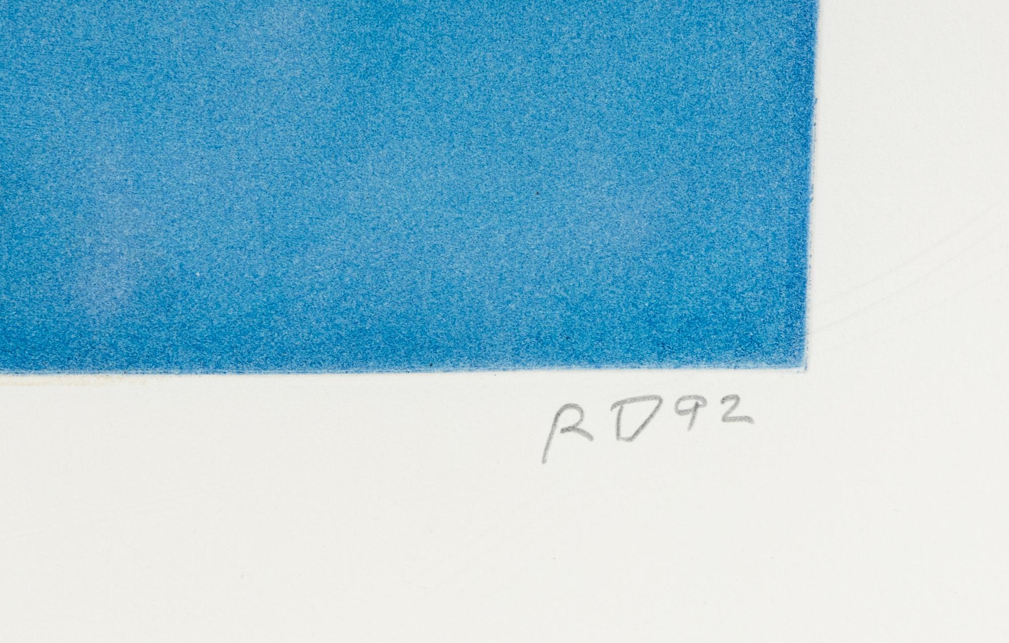 Richard Diebenkorn (American, 1922-1993) — High Green, Version II, 1992