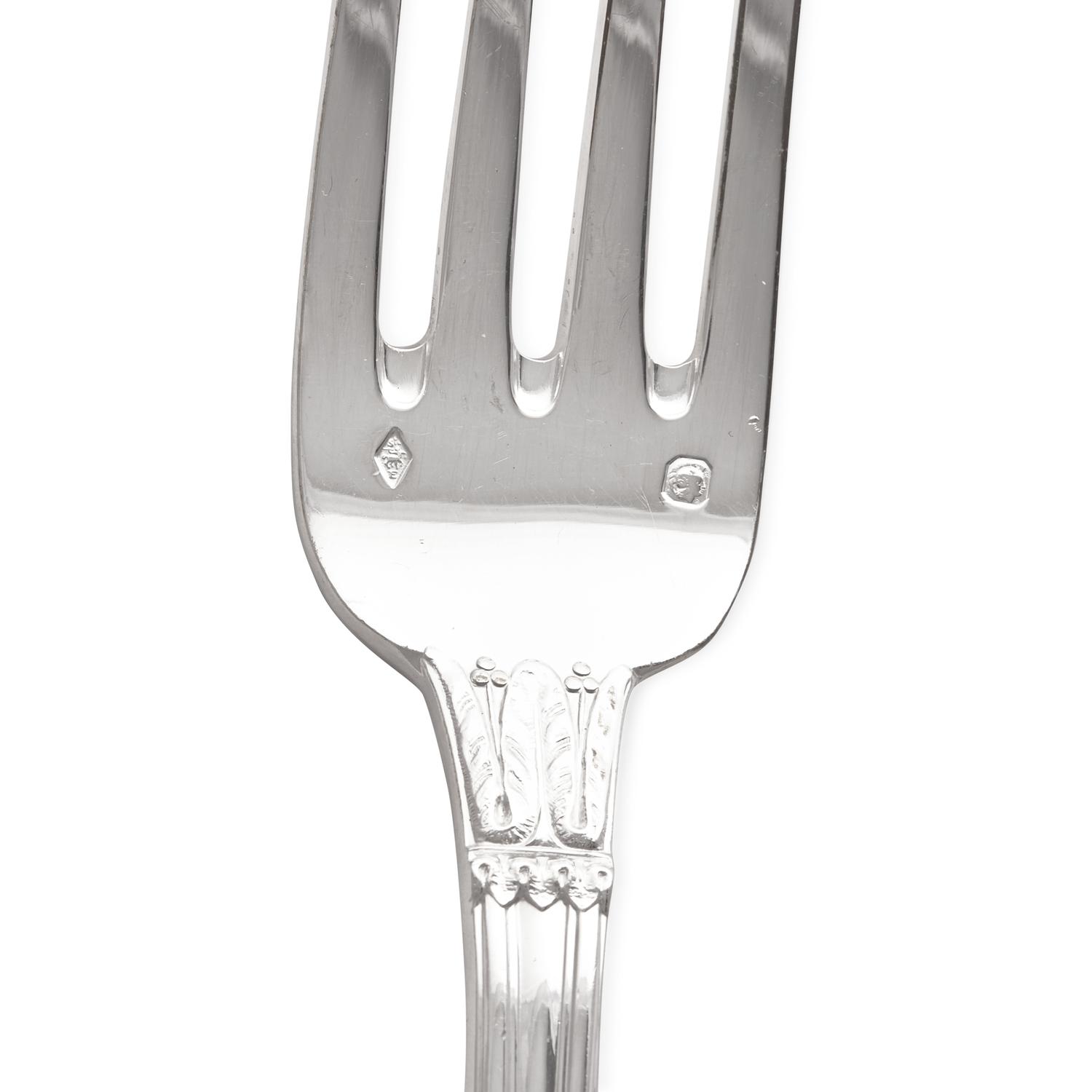 A French Silver Flatware Service