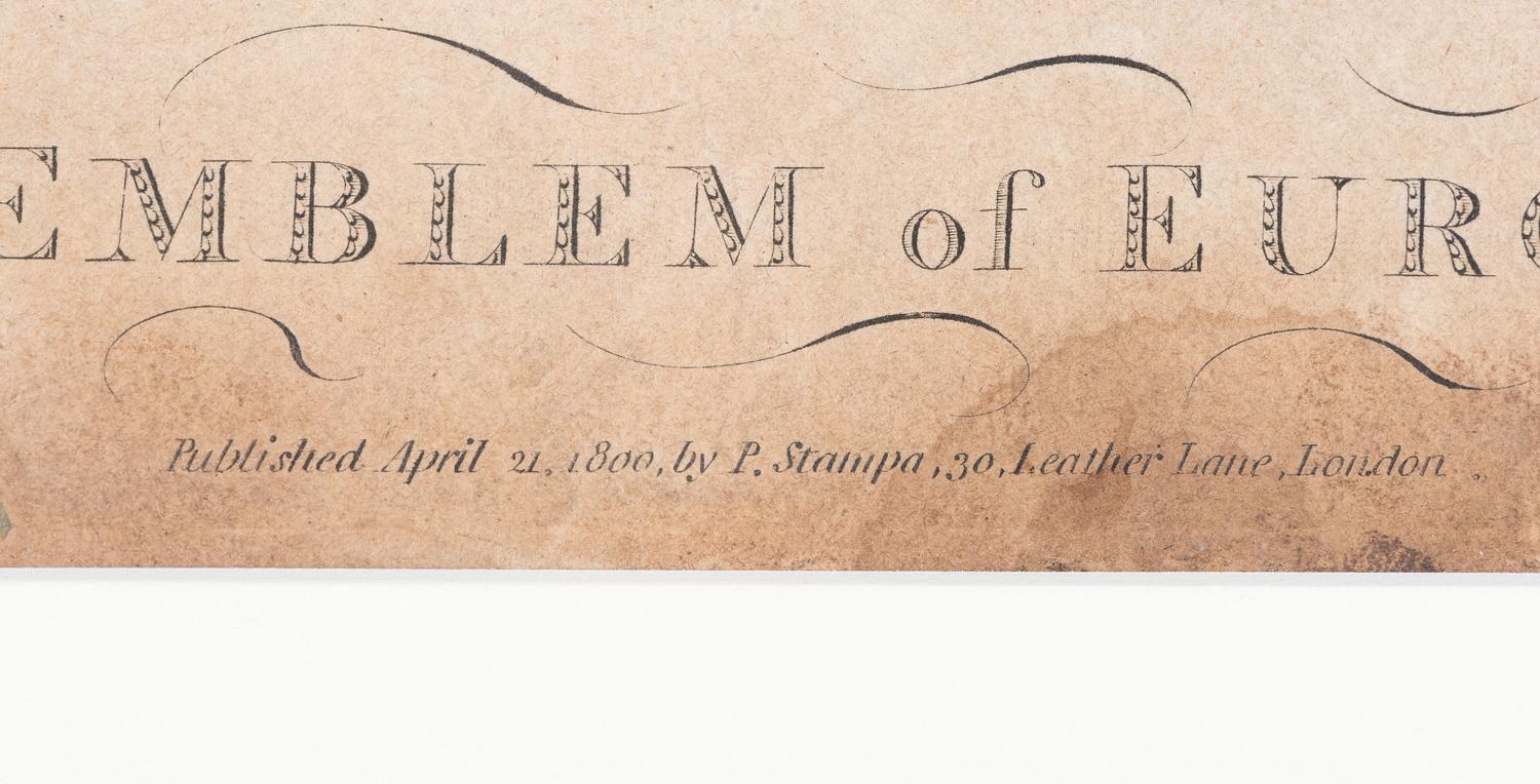 Four Allegorical Prints of the Continents