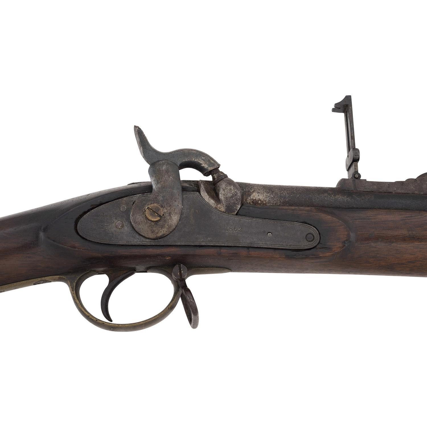 1862-Dated Continental Pattern 1853 Enfield Rifle Musket
