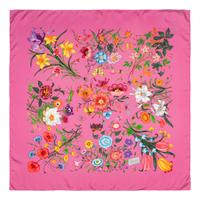 Five Designer Silk Scarves