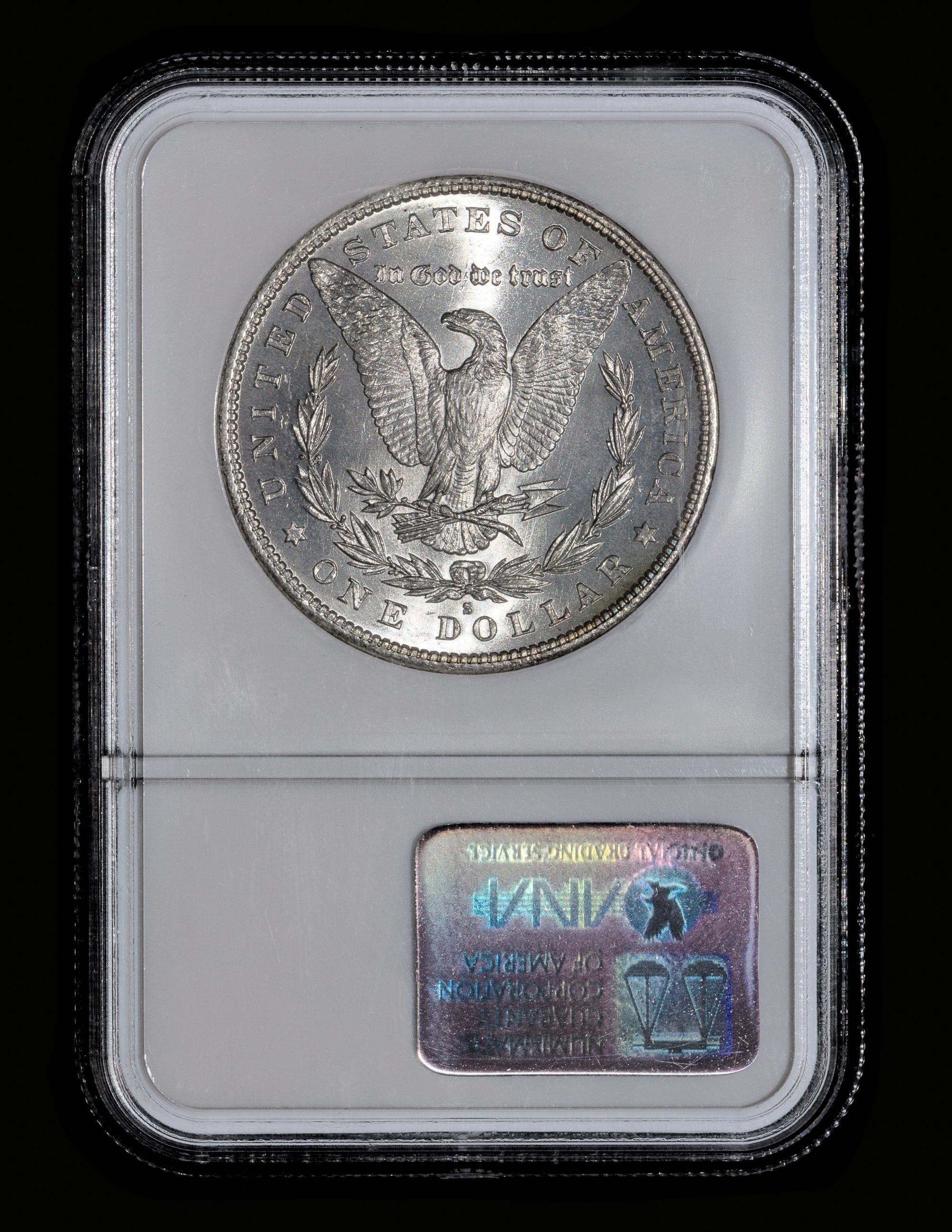 A United States 1881-S Morgan Silver $1 Coin — NGC graded MS66