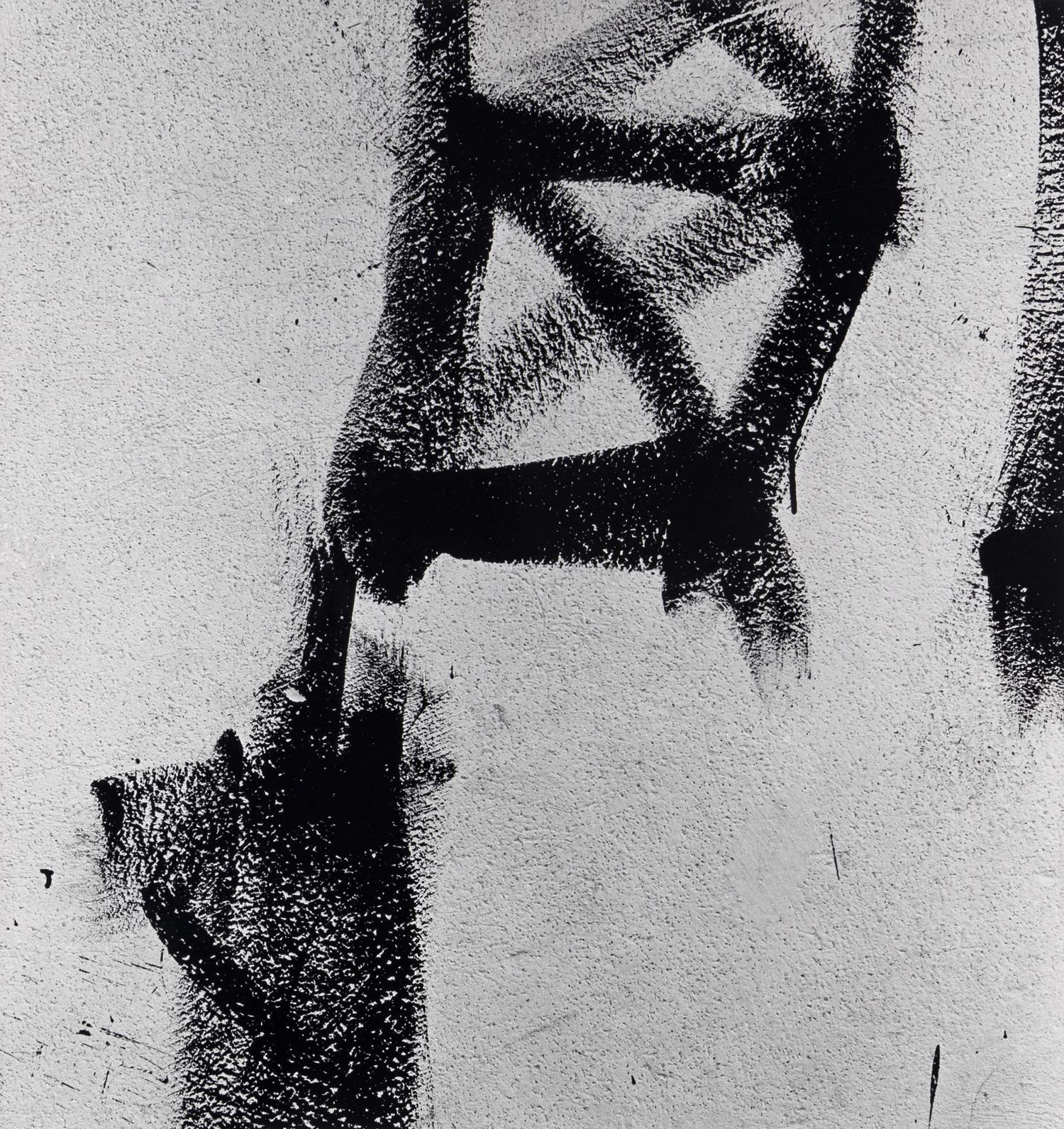 Aaron Siskind (1903-1991) Jalapa 24 (Homage to Franz Kline), 1973