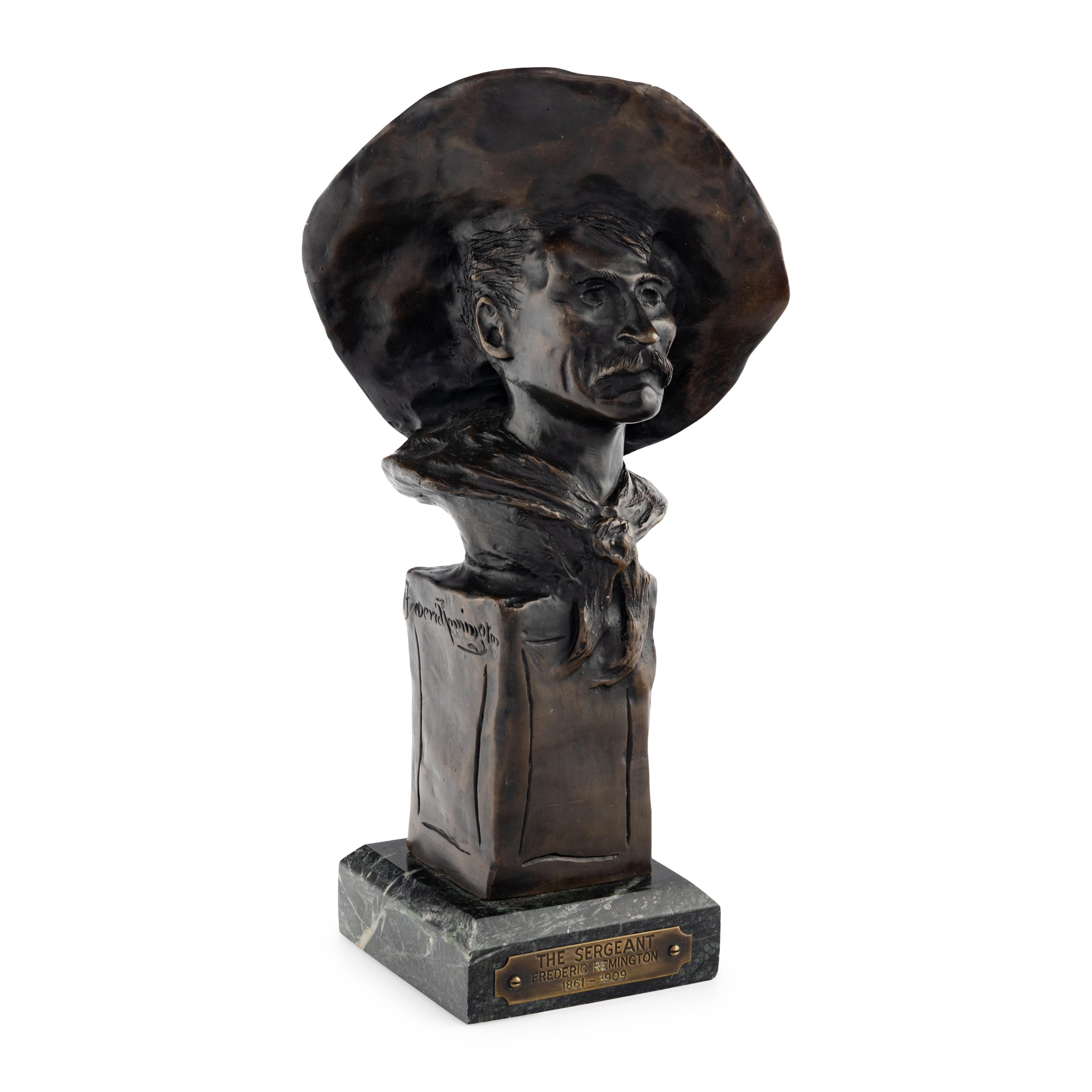 After Frederic Remington, 20th Century — The Sergeant
