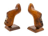 A Pair of Shoe Last Bookends