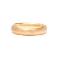 YELLOW GOLD BANGLE BRACELET