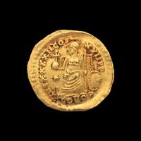 [ANCIENTS] EASTERN ROMAN EMPIRE. Theodosius II (408-420 BC). Av Solidus (4.5g, 21mm)