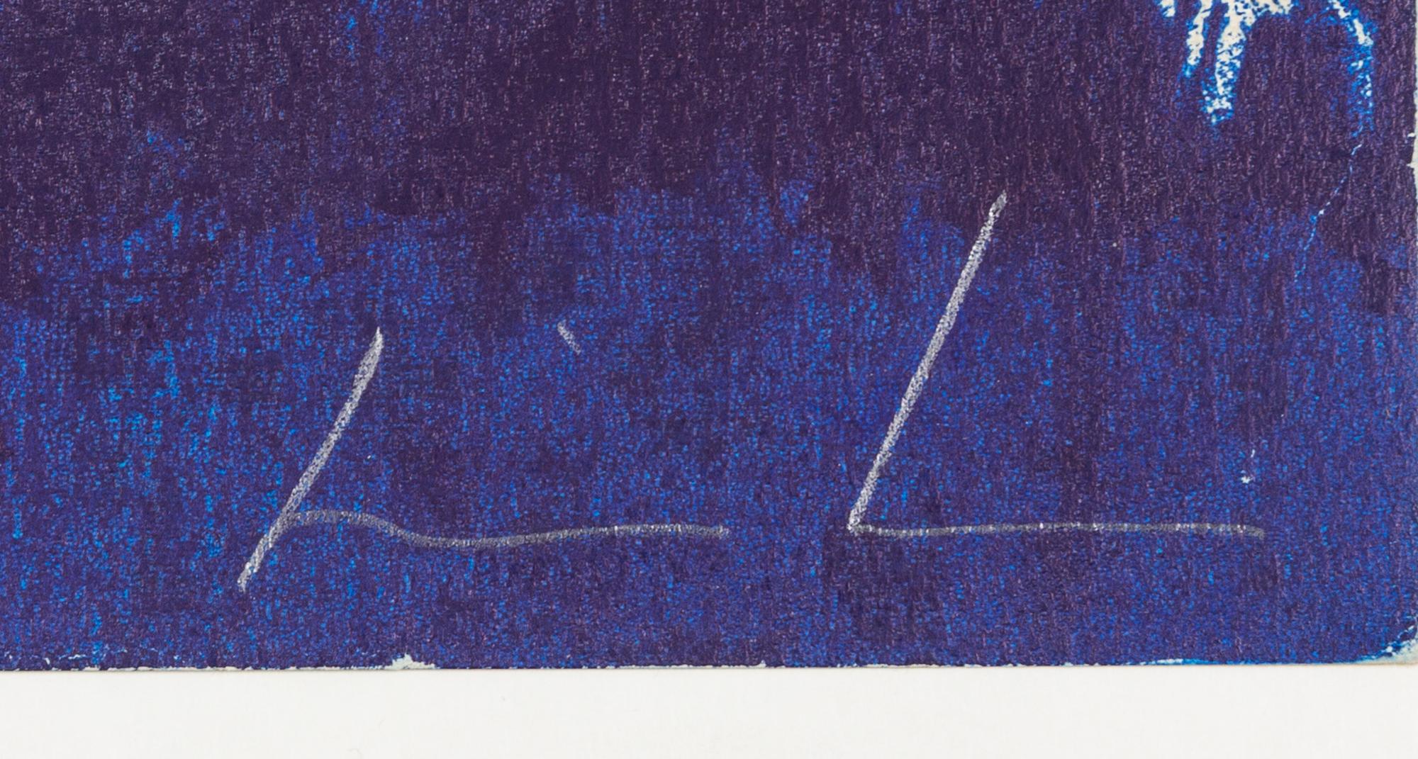 Untitled (Blue Face)