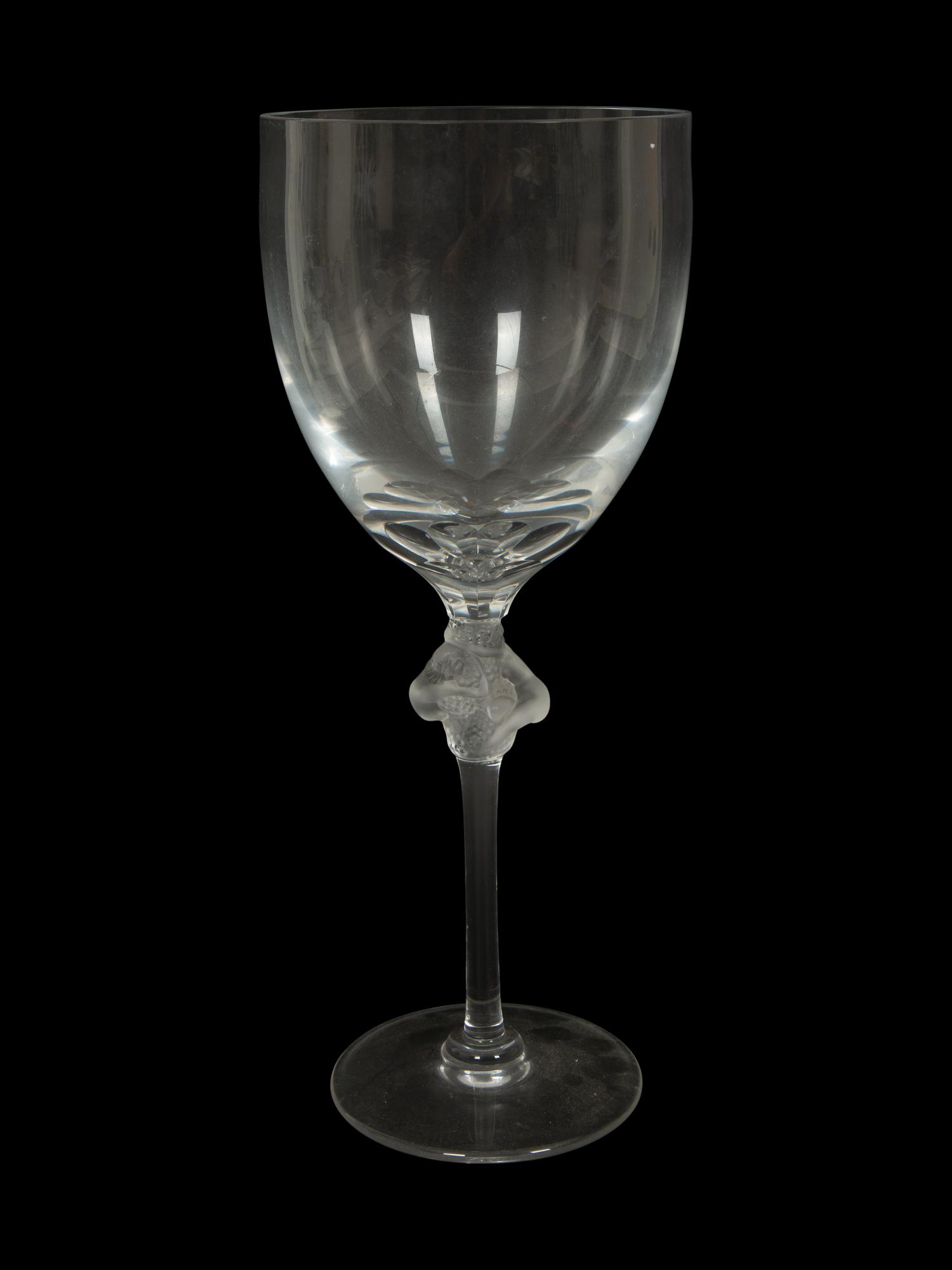 A Lalique Roxane Partial Stemware Service
