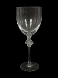 A Lalique Roxane Partial Stemware Service