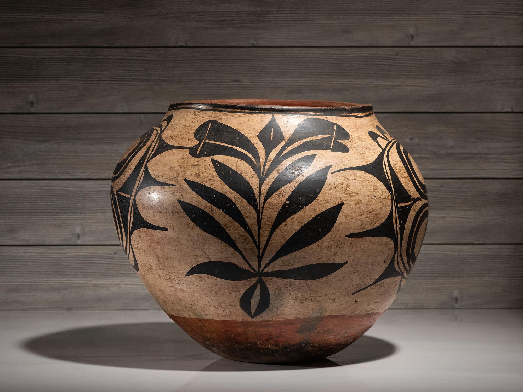 Cochiti Pottery Storage Jar