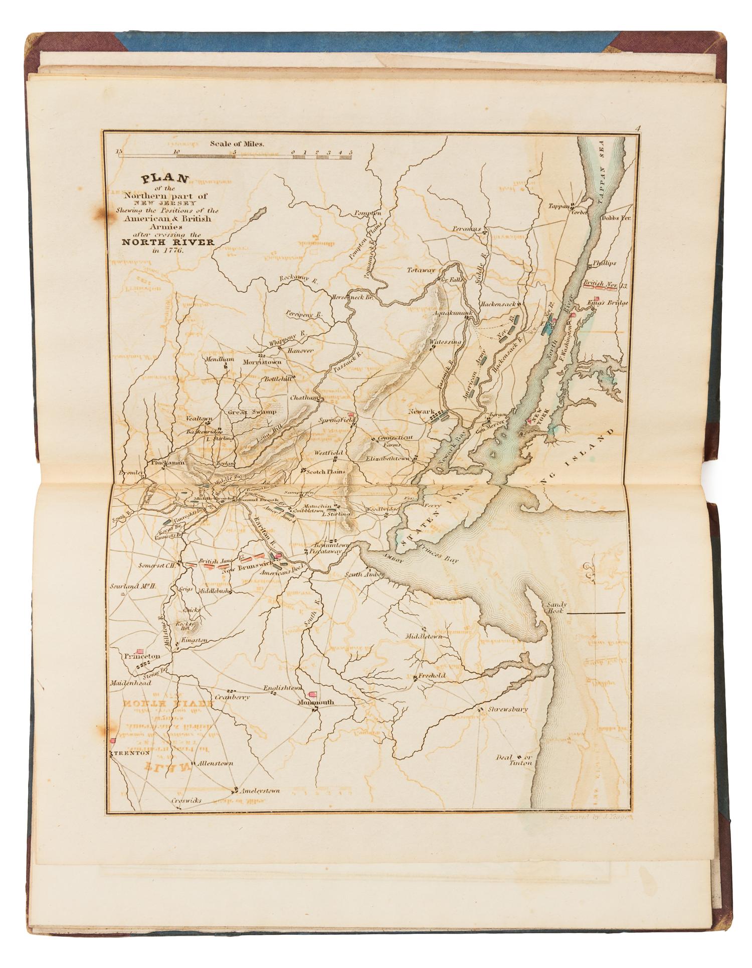 [ATLASES AND MAPS]. A group of 5 atlases and maps, comprising: