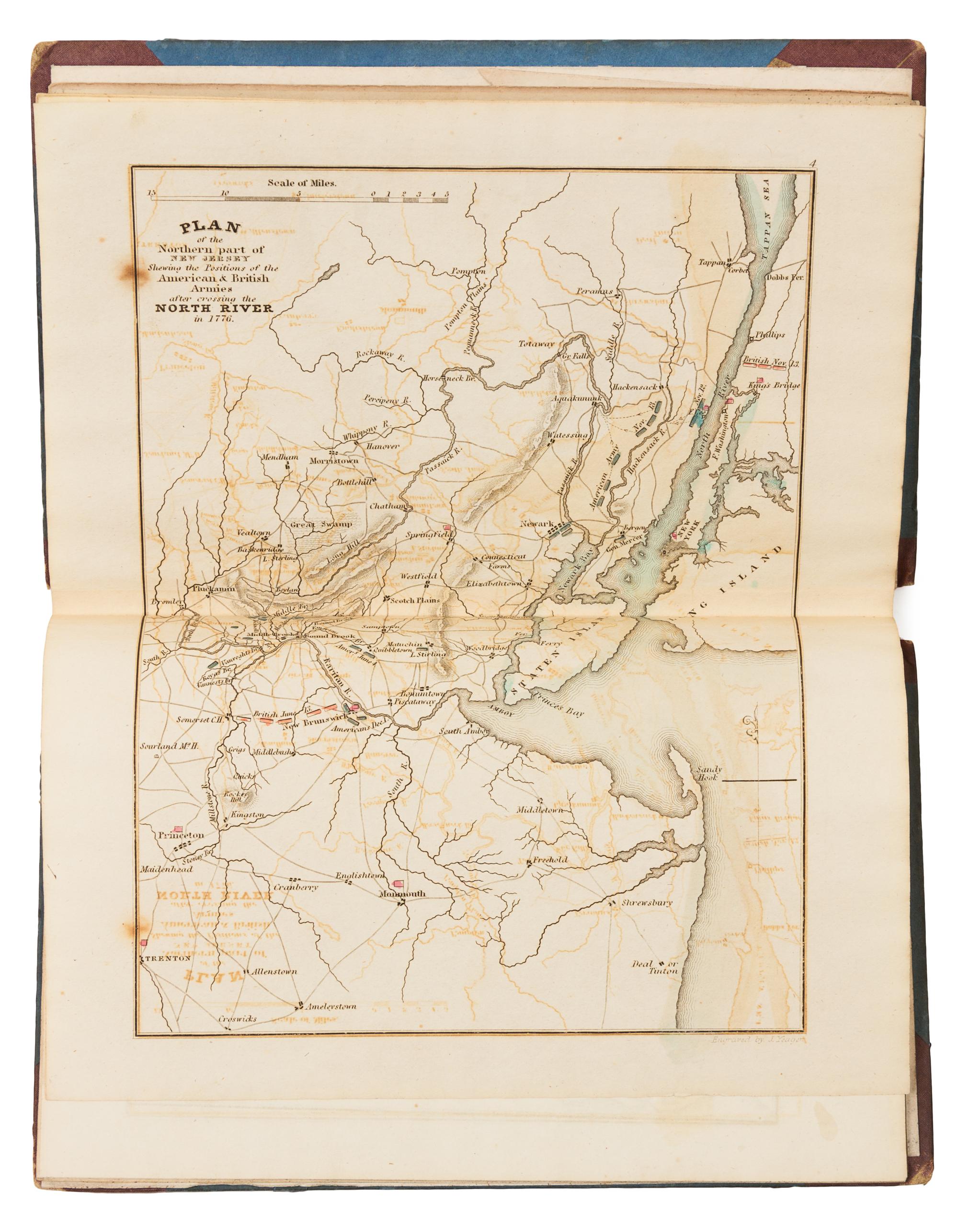 [ATLASES AND MAPS]. A group of 5 atlases and maps, comprising: