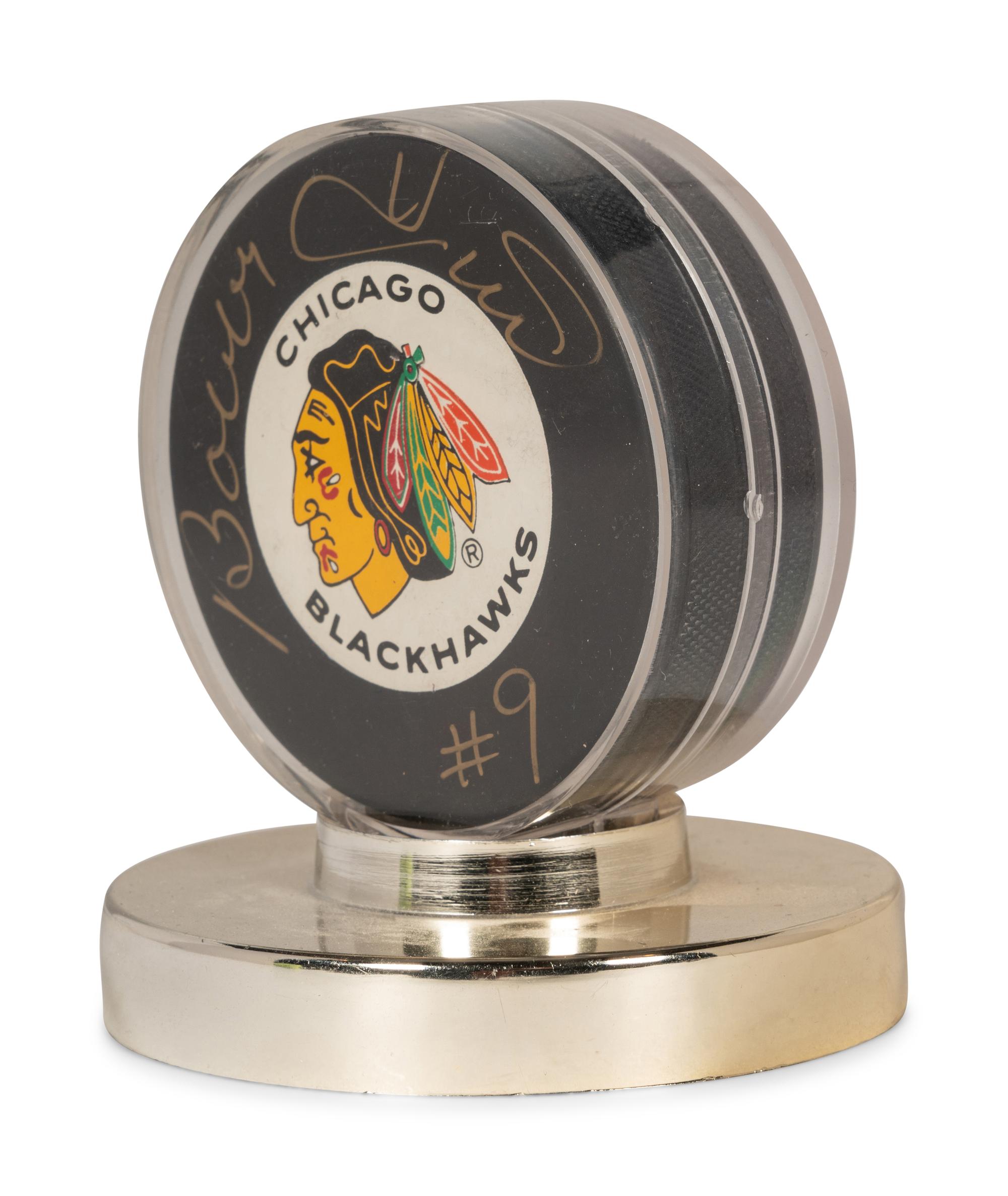 A Group of Bobby Hull and Stan Mikita Signed Autograph Items (Beckett Authentication Services BAS Certified),