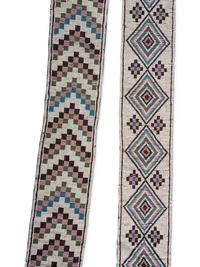 Anishinaabe Child's Loom Beaded Bandolier Bag