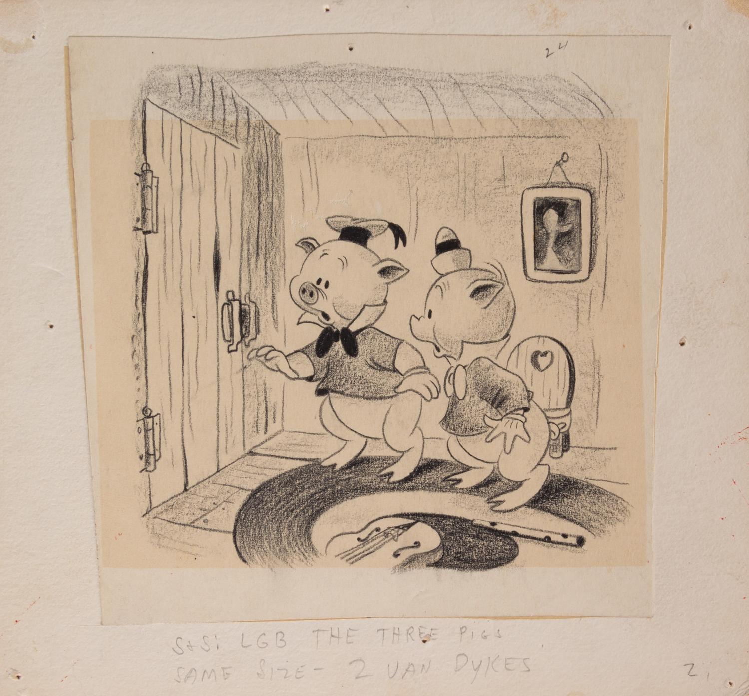 A Collection of Walt Disney Illustration Boards