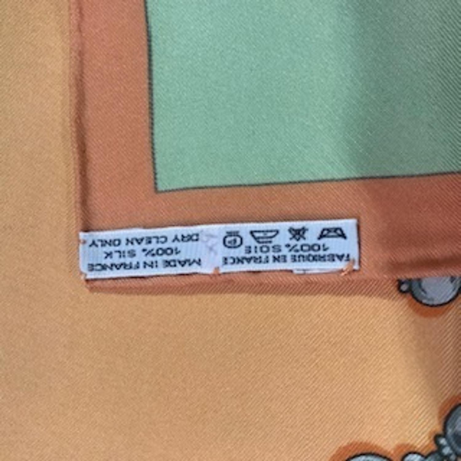Hermès 90cm Silk Scarf