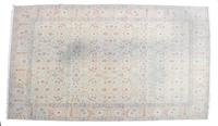 An Indian Cotton and Wool Rug 15 feet 1 inch x 12 feet. — 20TH CENTURY