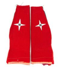 A Pair of Crow Leggings Length 19 inches. — EARLY 20TH CENTURY