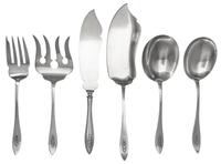 A Group of American Silver Serving Articles Lengths 8 1/2 to 11 1/2 inches. — SHREVE & CO., SAN FRANCISCO