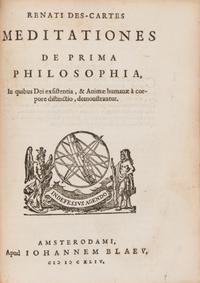 [Science, Medicine & Mathematics] Descartes, Rene. Meditationes de prima philosophia...