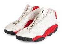 A Pair of Original 1997 Nike Air Jordan 13 Basketball Shoes