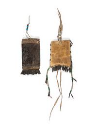 Pair of Northern Plains Beaded Strike-A-Light Bags