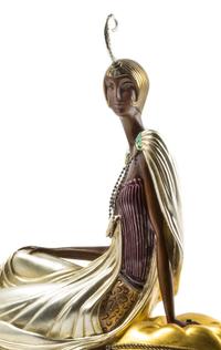 Erte (Romain de Tirtoff), (French, 1892-1990), King's Favorite, 1990