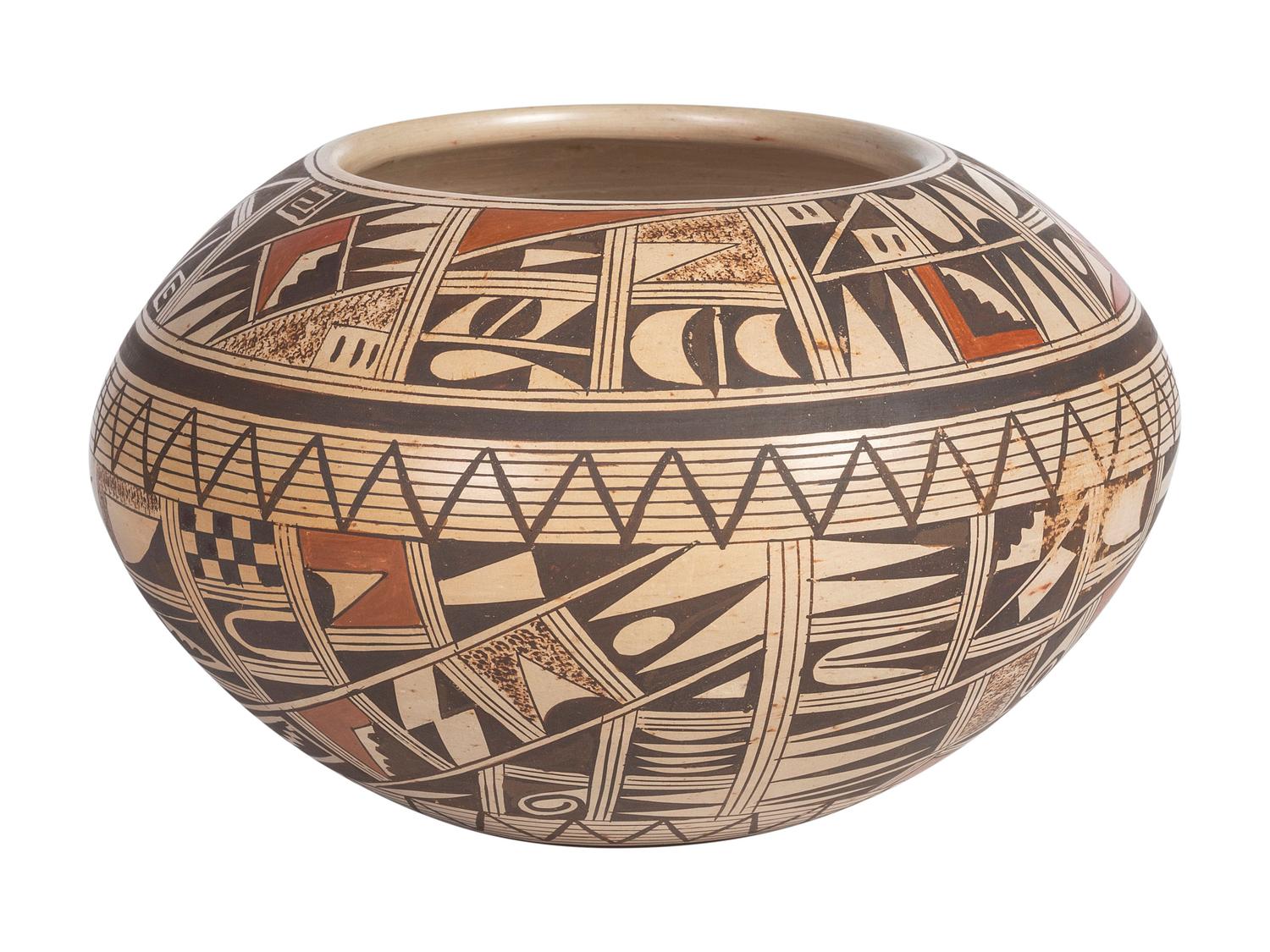 Polychrome Pottery Jar