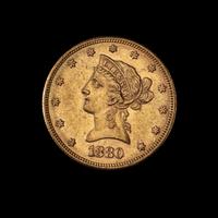 A United States 1880 Liberty Head $10 Gold Coin