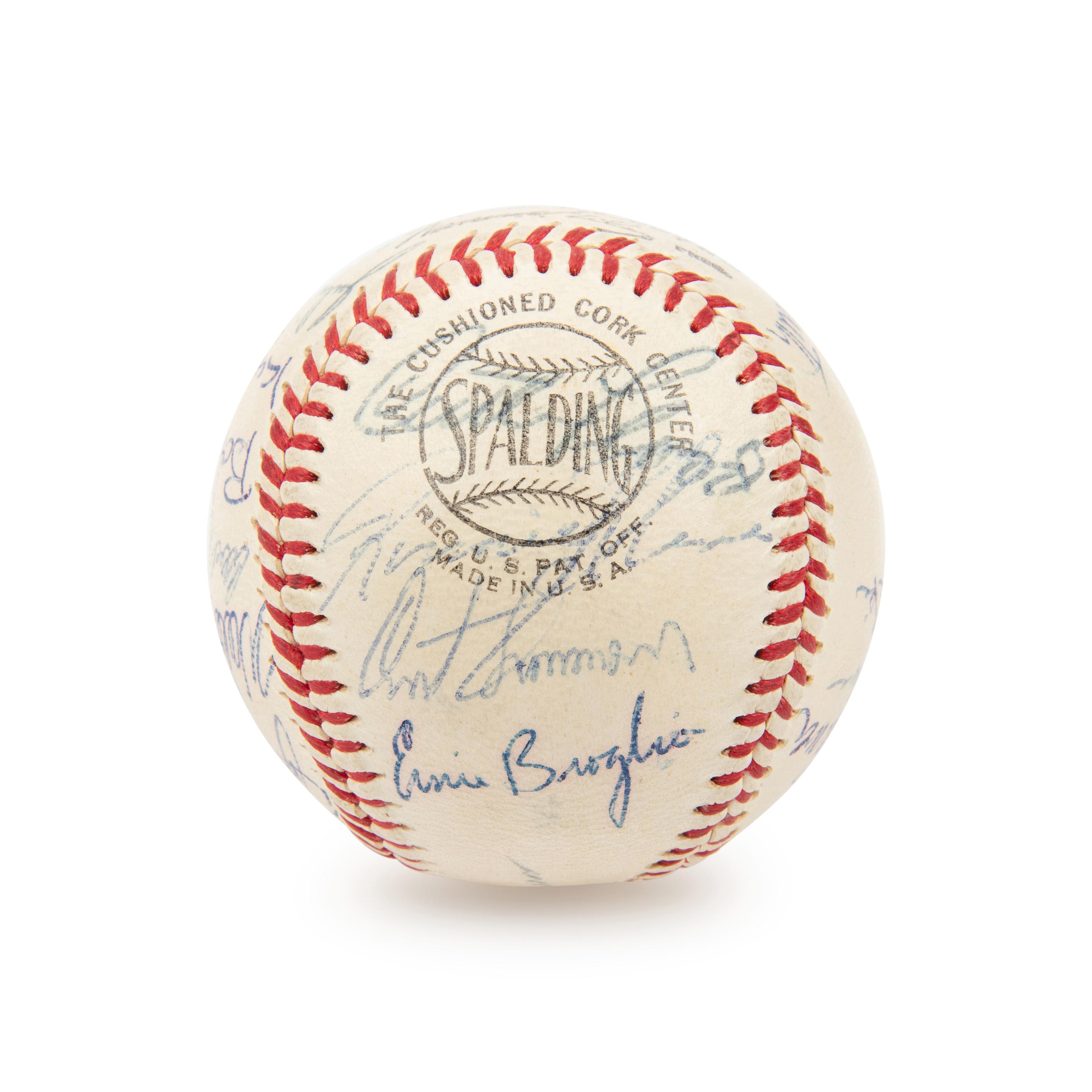 A 1961 St. Louis Cardinals Team Signed Autograph Baseball (Beckett Authentication Services)