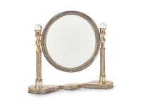 An Italian Silver-Plate Cheval Vanity Mirror Made for Bonwit Teller DONATED BY JUAN MONTOYA DESIGN
