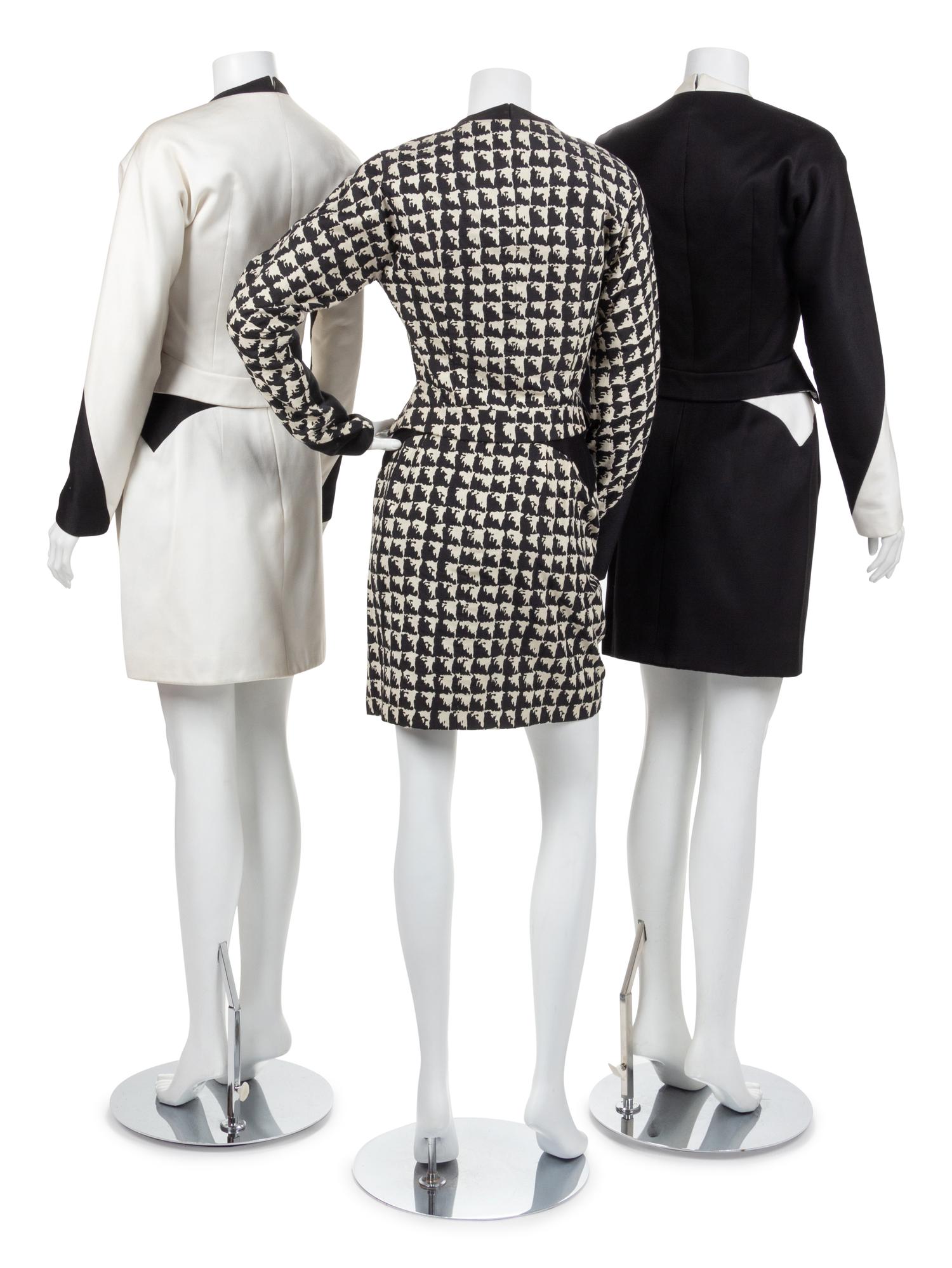Three Geoffrey Beene Suits, 1990s