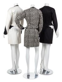 Three Geoffrey Beene Suits, 1990s
