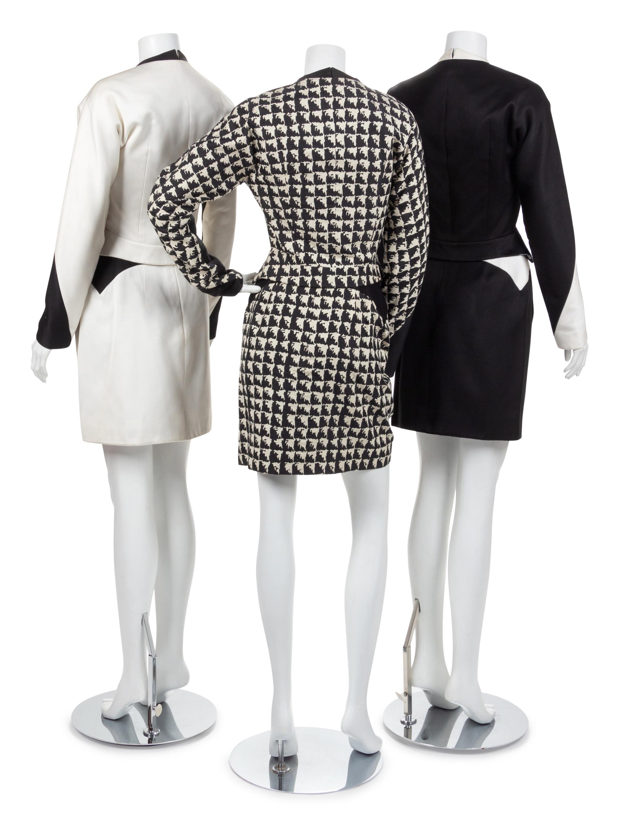 Three Geoffrey Beene Suits, 1990s
