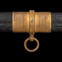 Cased Clauberg Model 1850 Foot Officers Sword Presented to Lt. Asaph Dodge of the 116th NY with Belt and Sash