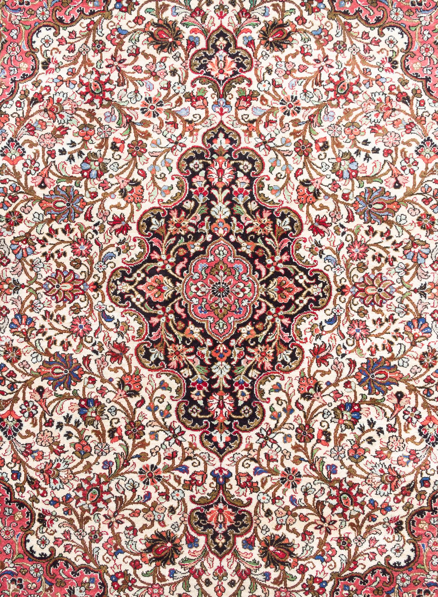 A Qum Silk Rug