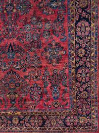 A Sarouk Wool Rug